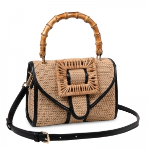 COGNAC/BLACK